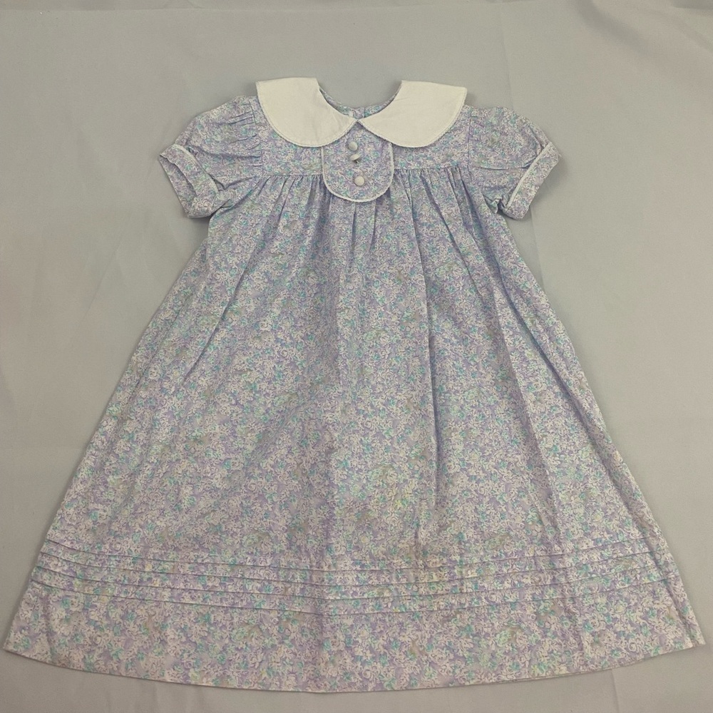 1980’s Vintage Baby Cary Dress Cotton Size 4T